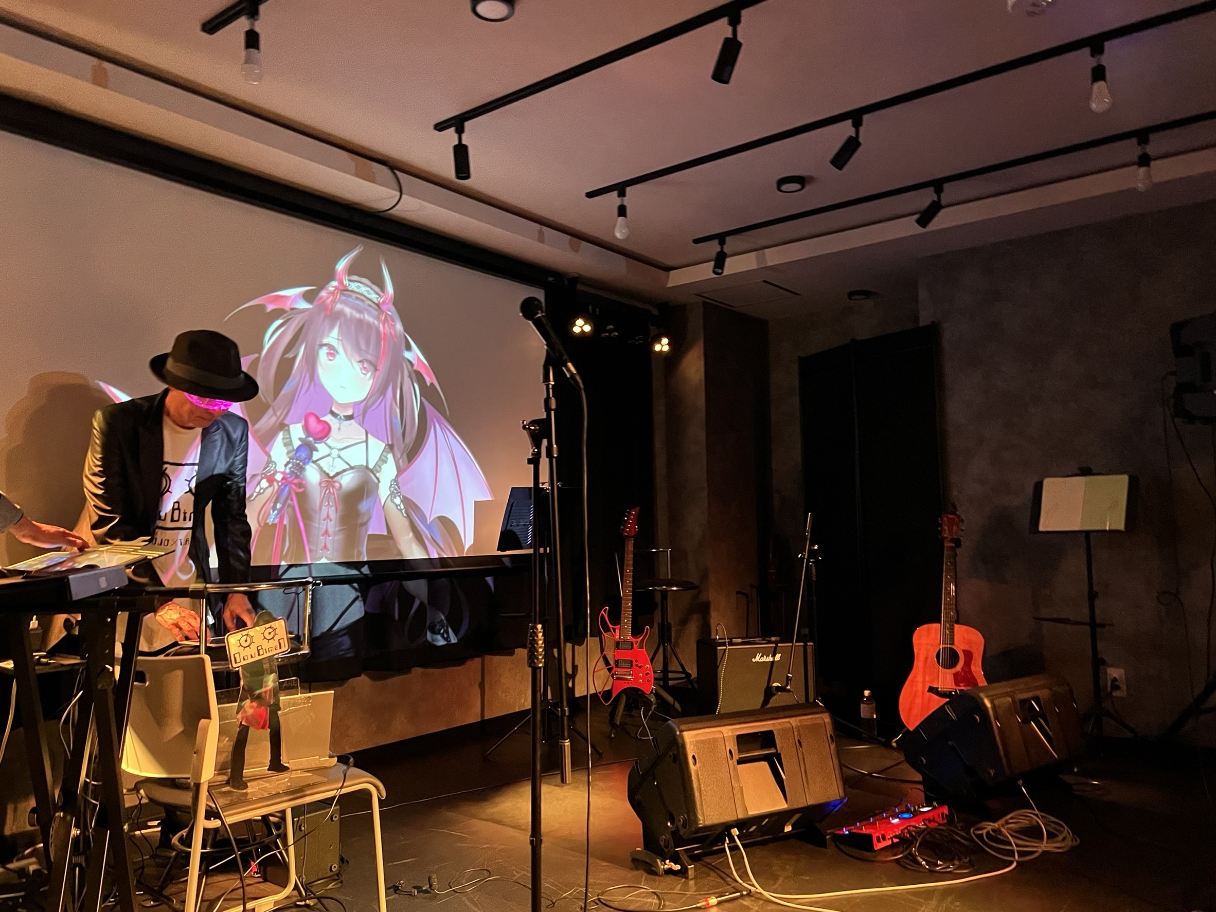 なにわGROWUPでプロジェクターを使ったイベントが開催されました。